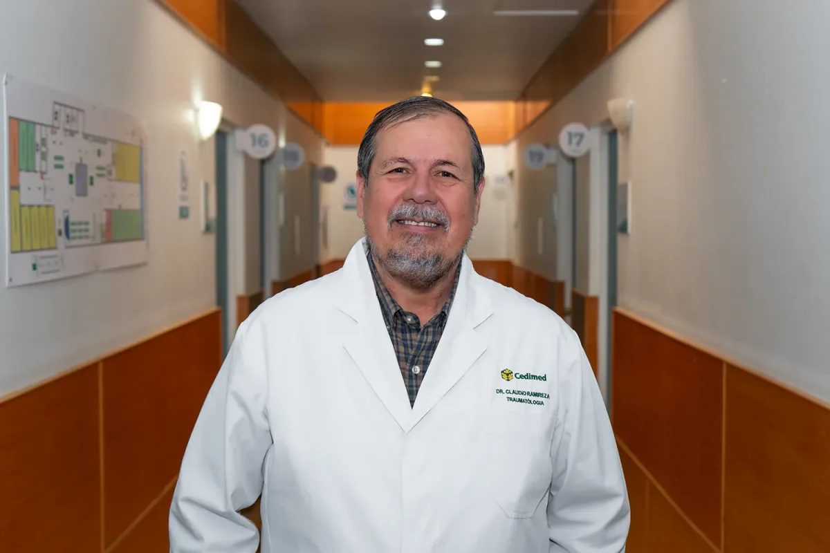 Dr. Claudio Ramírez, miembro del Directorio de Cedimed
